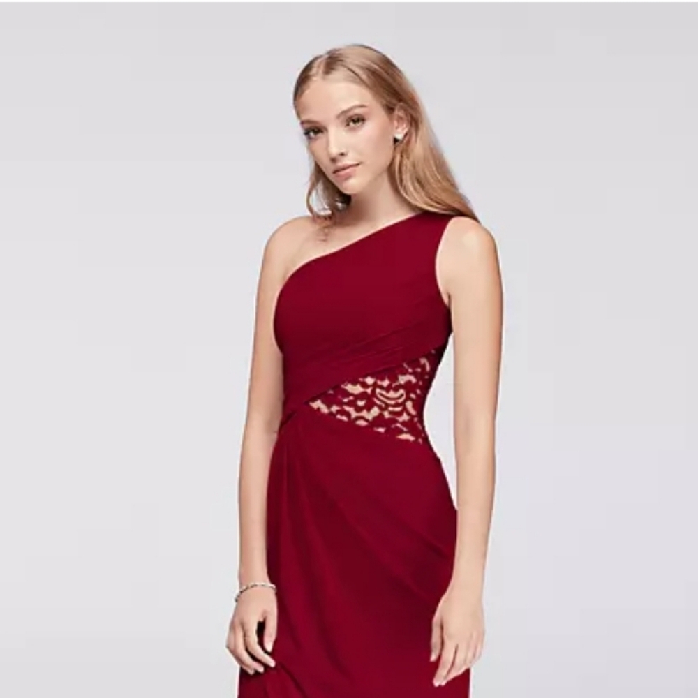 David's Bridal bridesmaid dress